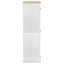 Garderober Hvid 76 x 50 x 170 cm Massiv fyrretræ
