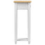 Planteholder Hvid 30 x 30 x 73 cm Massiv fyrretræ
