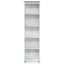 Bogreol Hvid 46 x 20 x 170 cm Massiv fyrretræ