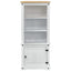 Highboard Hvid 74 x 38 x 170 cm Massiv fyrretræ