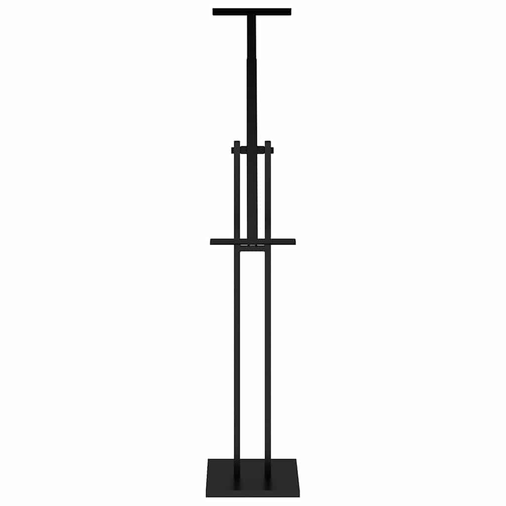 Messeskærme Sort 26,5 x 26,5 x 150 cm Stål