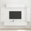 TV-skab 8 stk. Hvid