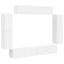 TV-skab 8 stk. Hvid