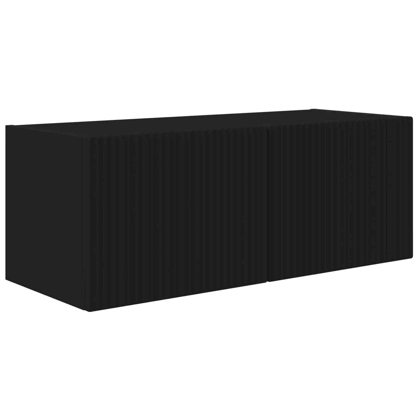 TV-skab 8 stk. Sort