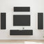 TV-skab 5 stk. Sort