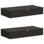 Opbevaringskasse 2 pcs Antracit 90 x 48 x 15 cm Ikke-vævet stof