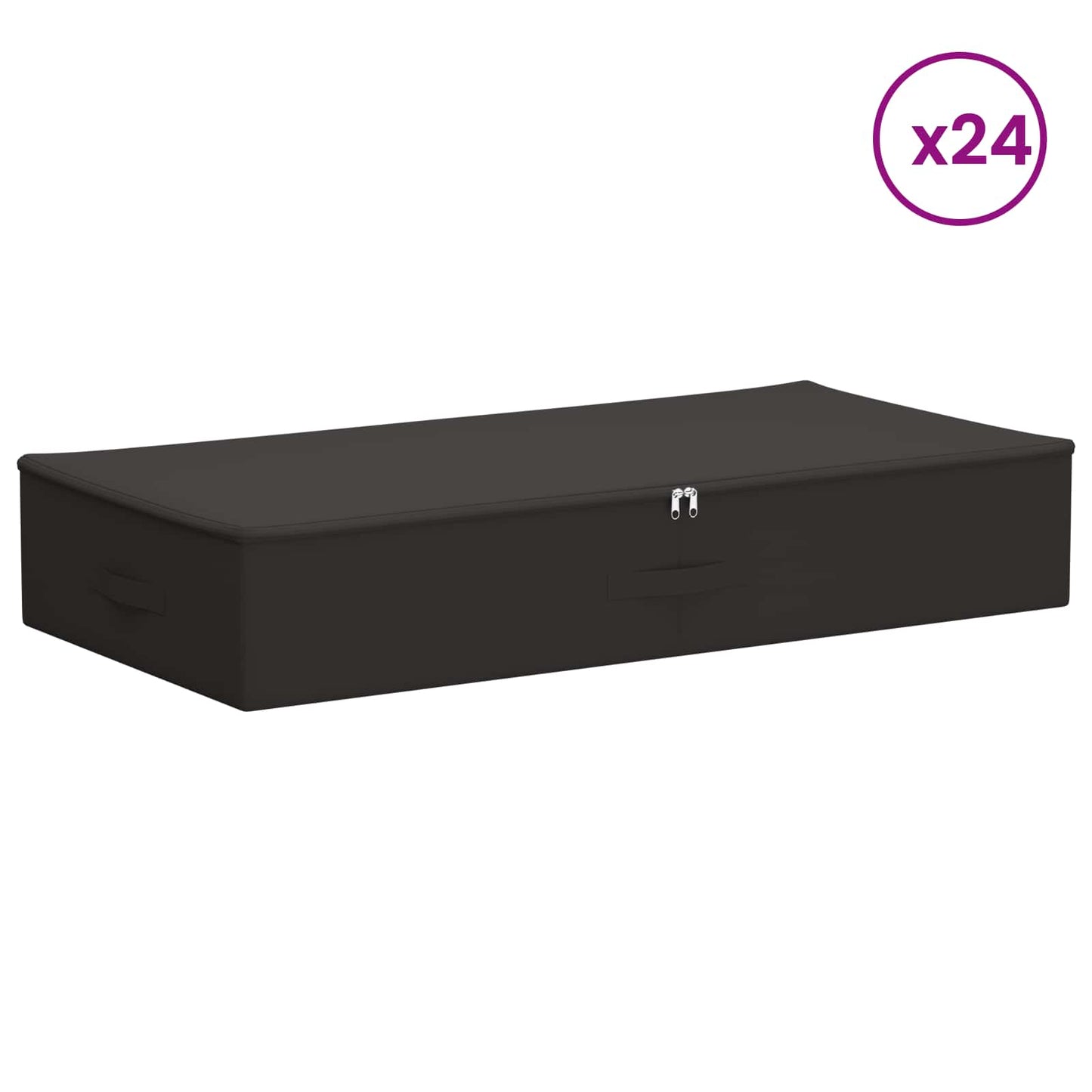 Opbevaringskasse 24 stk. Ikke-vævet stof 90 x 48 x 15 cm 64,8 L