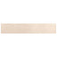 Tæppe Runner MARSA Creme 80 x 450 cm Polyester og PVC