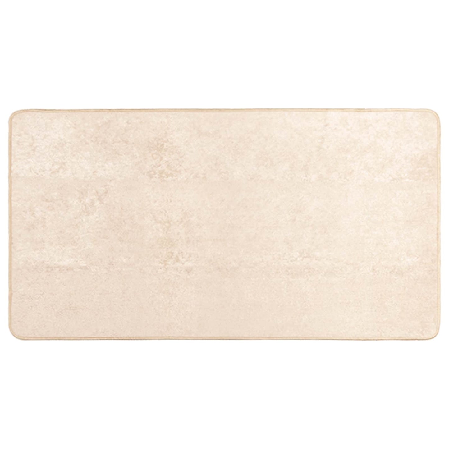 Tæppe Runner MARSA Creme 100 x 200 cm Polyester og PVC
