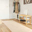 Tæppe Runner MARSA Creme 100 x 450 cm Polyester og PVC