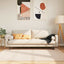 Tæppe Runner MARSA Creme 120 x 170 cm Polyester og PVC