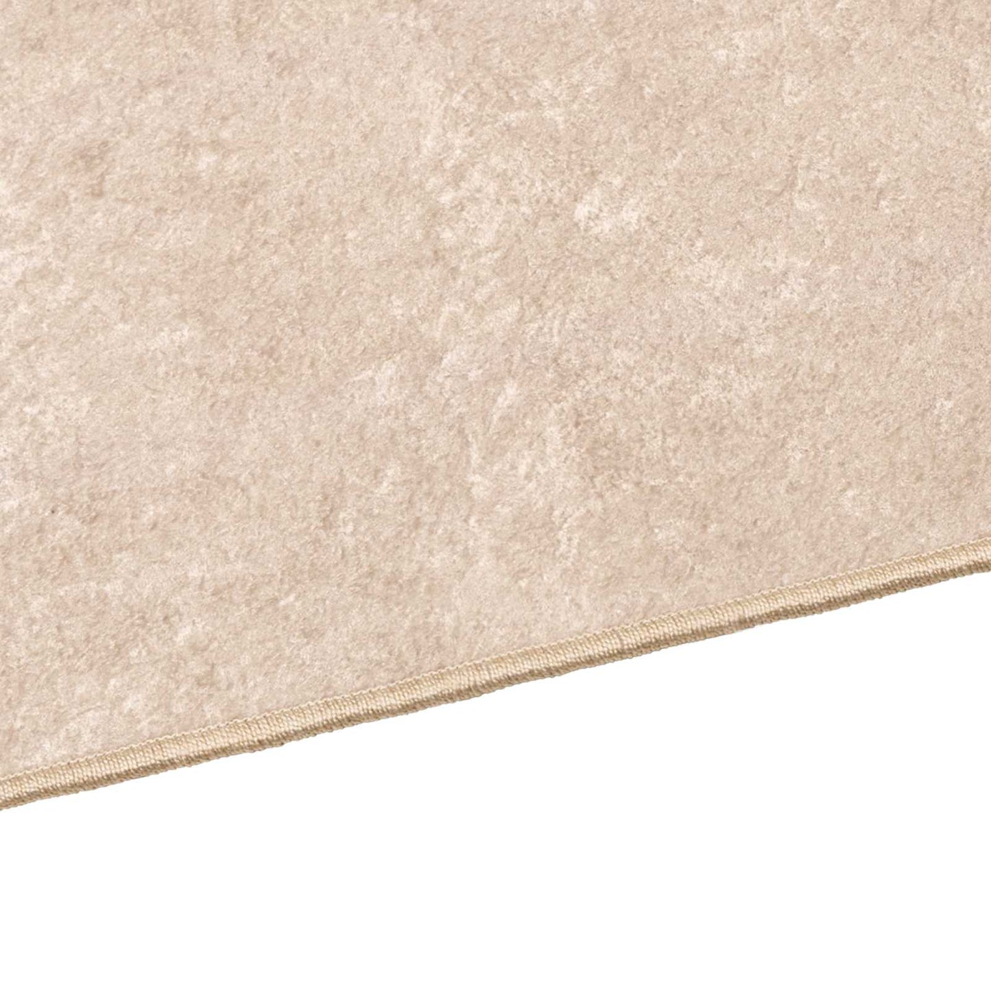 Tæppe Runner MARSA Creme 150 x 230 cm Polyester og PVC