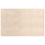Tæppe Runner MARSA Creme 190 x 300 cm Polyester og PVC