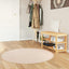 Tæppe Runner MARSA Creme 120 x 120 cm Polyester og PVC