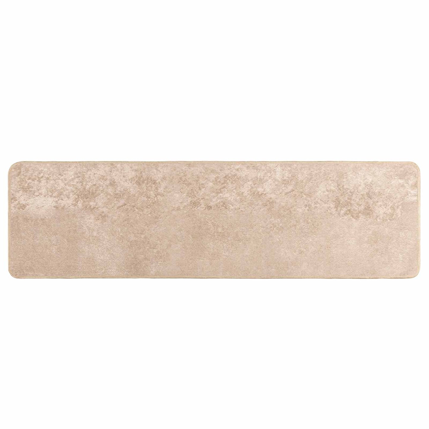 Tæppe Runner MARSA Beige 50 x 200 cm Polyester og PVC
