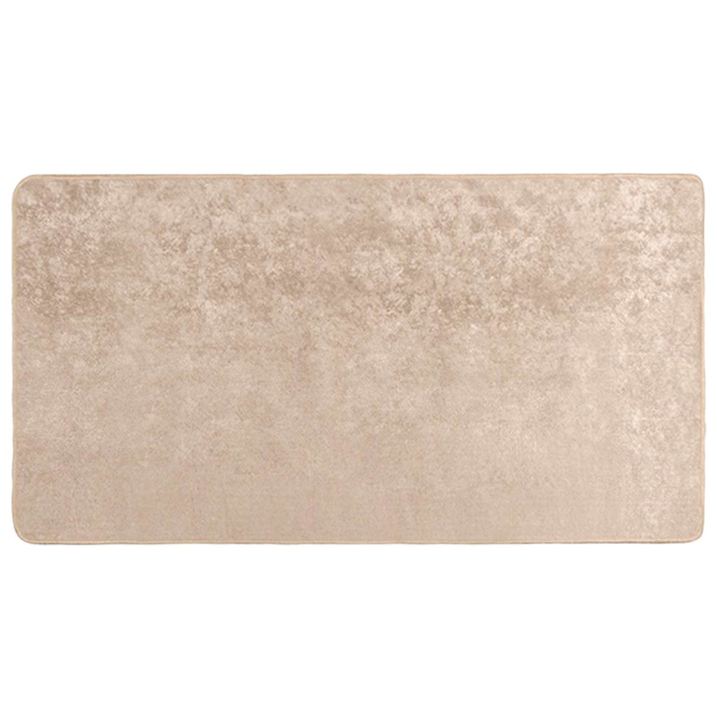 Tæppe Runner MARSA Beige 80 x 150 cm Polyester og PVC