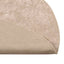 Tæppe Runner MARSA Beige 120 x 120 cm Polyester og PVC
