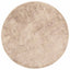 Tæppe Runner MARSA Beige 120 x 120 cm Polyester og PVC