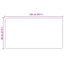 Tæppe Runner MARSA Sandfarvet 80 x 150 cm Polyester og PVC