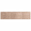 Tæppe Runner MARSA Sandfarvet 80 x 400 cm Polyester og PVC