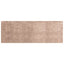 Tæppe Runner MARSA Sandfarvet 100 x 250 cm Polyester og PVC