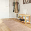 Tæppe Runner MARSA Sandfarvet 100 x 450 cm Polyester og PVC
