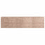 Tæppe Runner MARSA Sandfarvet 100 x 450 cm Polyester og PVC