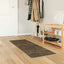 Tæppe Runner MARSA Skovgrøn 50 x 200 cm Polyester og PVC