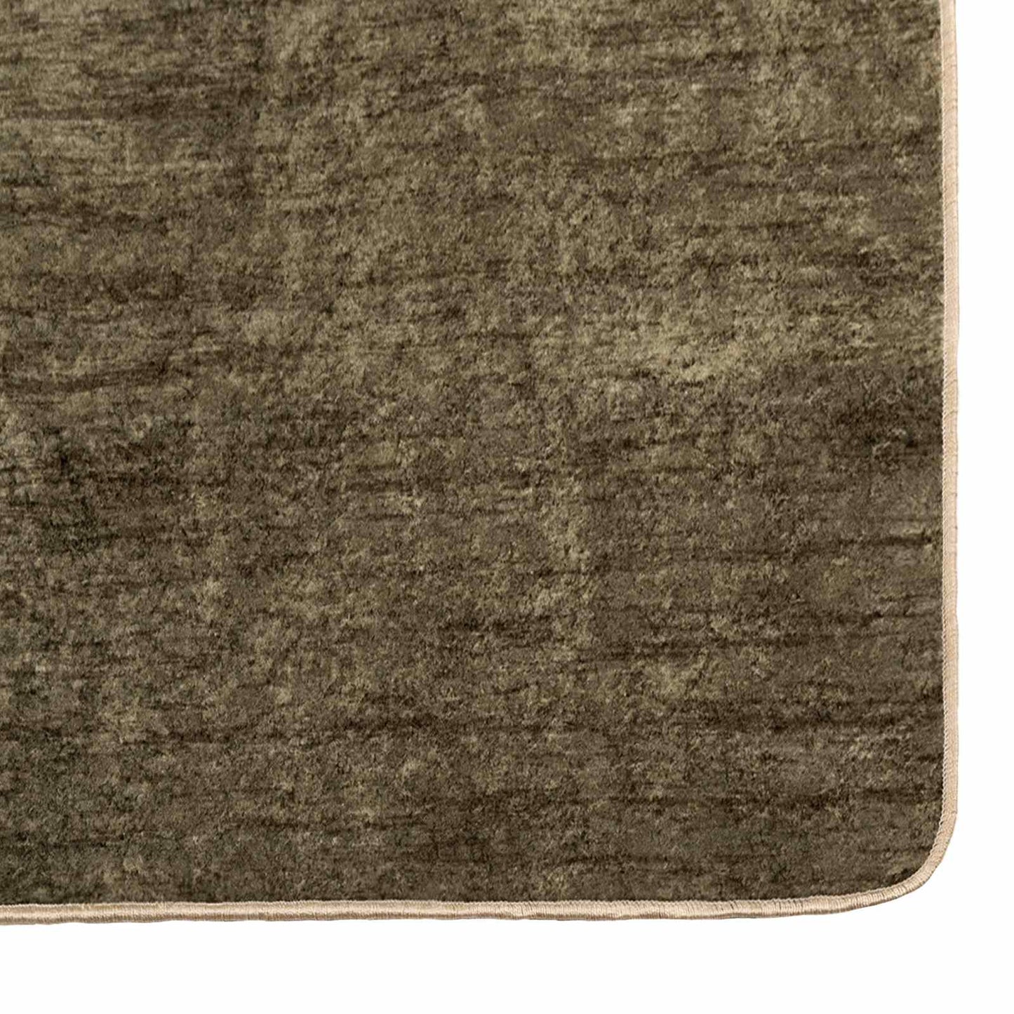 Tæppe Runner MARSA Skovgrøn 120 x 170 cm Polyester og PVC