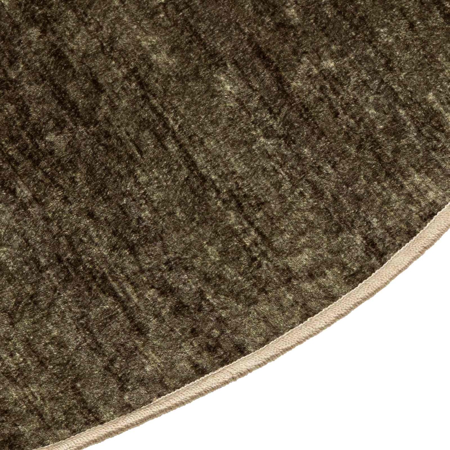 Tæppe Runner MARSA Skovgrøn 120 x 120 cm Polyester og PVC