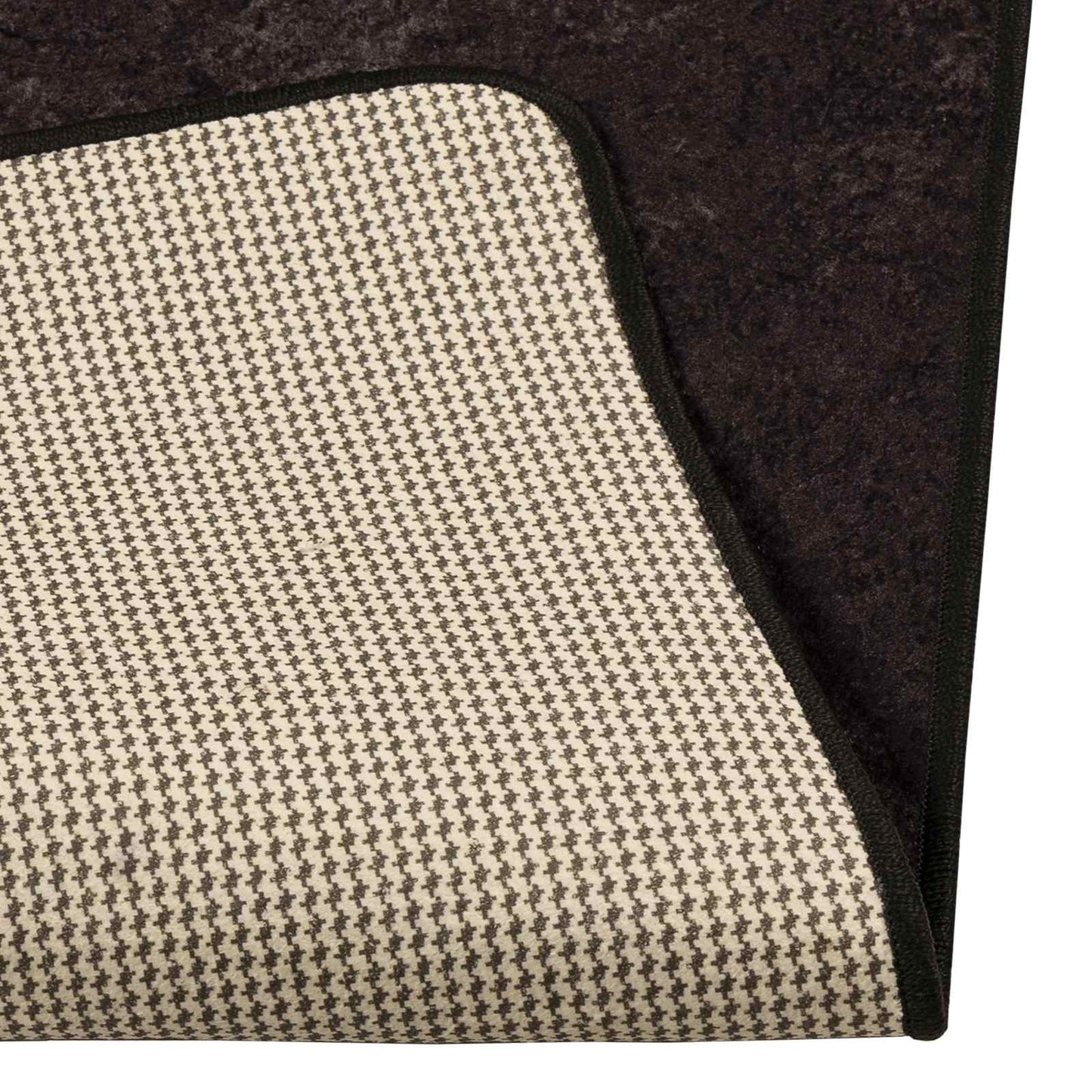 Tæppe Runner MARSA Antracit 80 x 100 cm Polyester og PVC