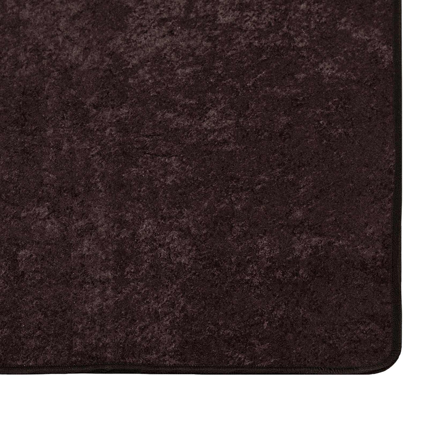 Tæppe Runner MARSA Antracit 80 x 100 cm Polyester og PVC