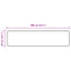 Tæppe Runner MARSA Grå 50 x 200 cm Polyester og PVC