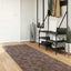 Tæppe Runner MARSA Grå 80 x 400 cm Polyester og PVC
