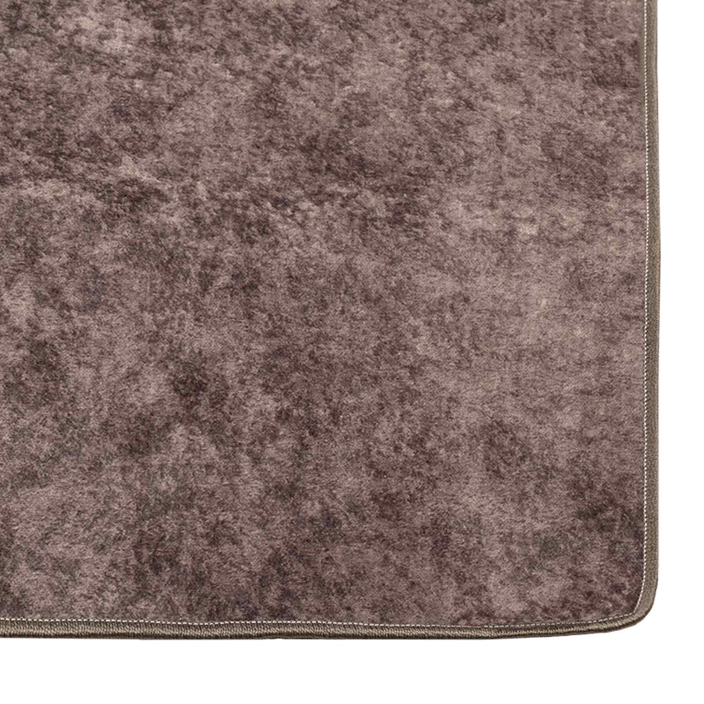 Tæppe Runner MARSA Grå 100 x 200 cm Polyester og PVC