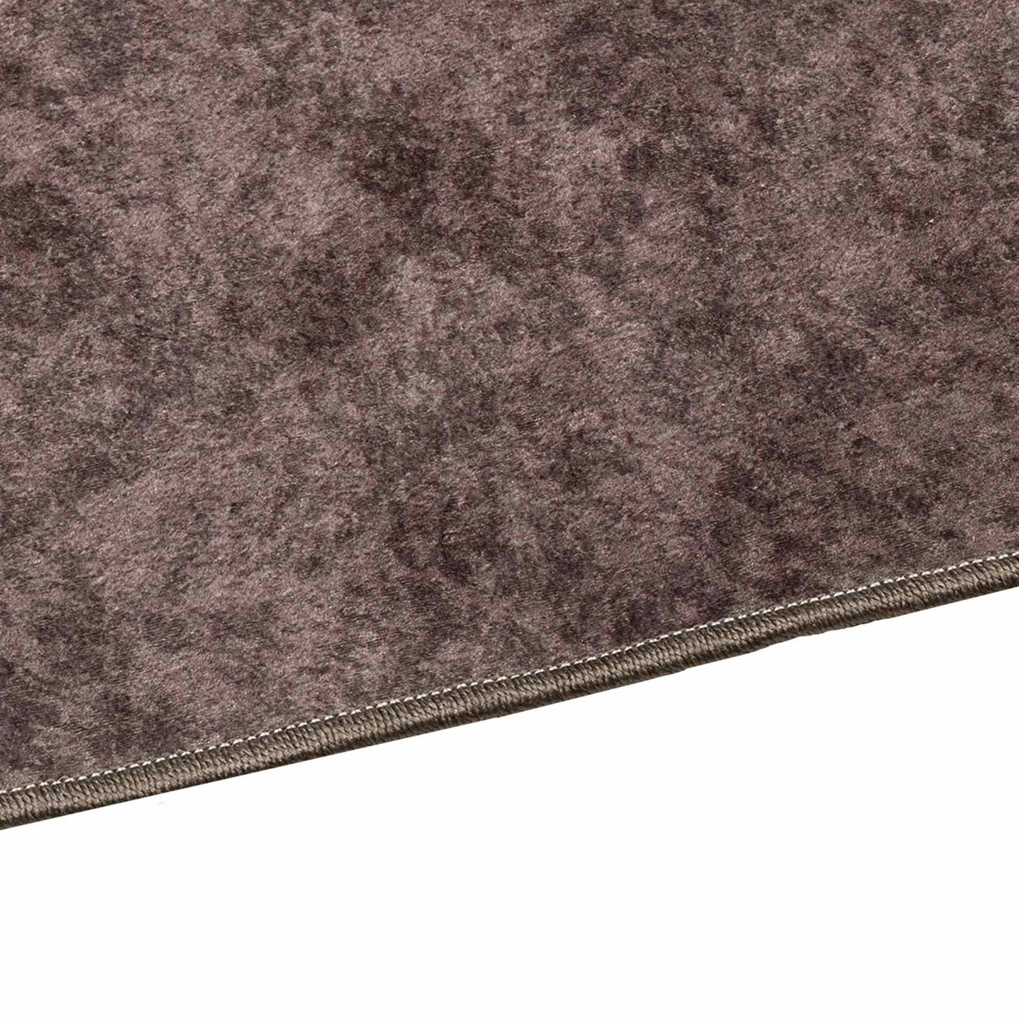 Tæppe Runner MARSA Grå 100 x 400 cm Polyester og PVC