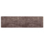 Tæppe Runner MARSA Grå 100 x 400 cm Polyester og PVC