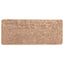 Tæppe Runner MARSA Gul 50 x 100 cm Polyester og PVC