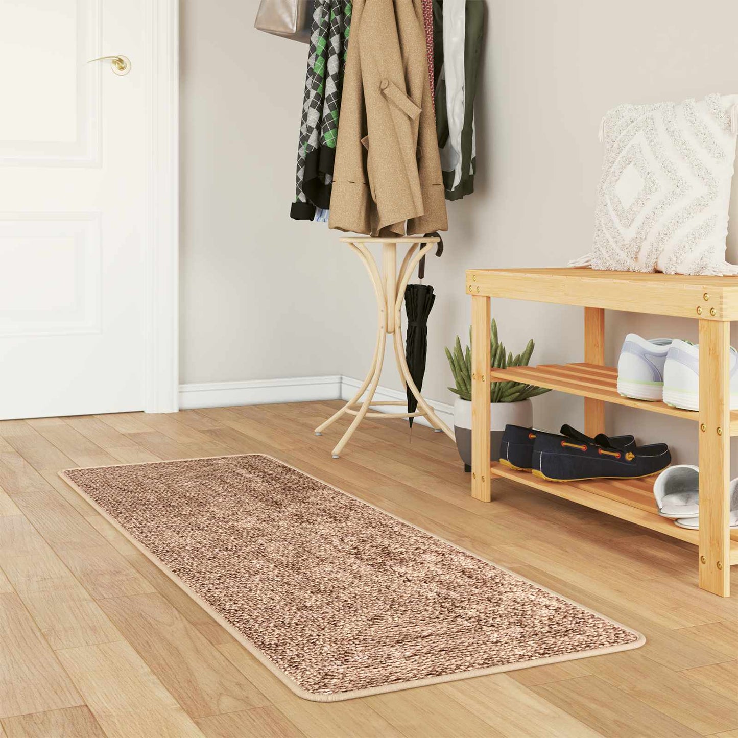 Tæppe Runner MARSA Gul 50 x 200 cm Polyester og PVC