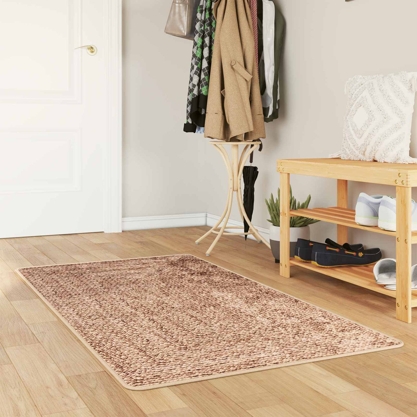 Tæppe Runner MARSA Gul 80 x 200 cm Polyester og PVC