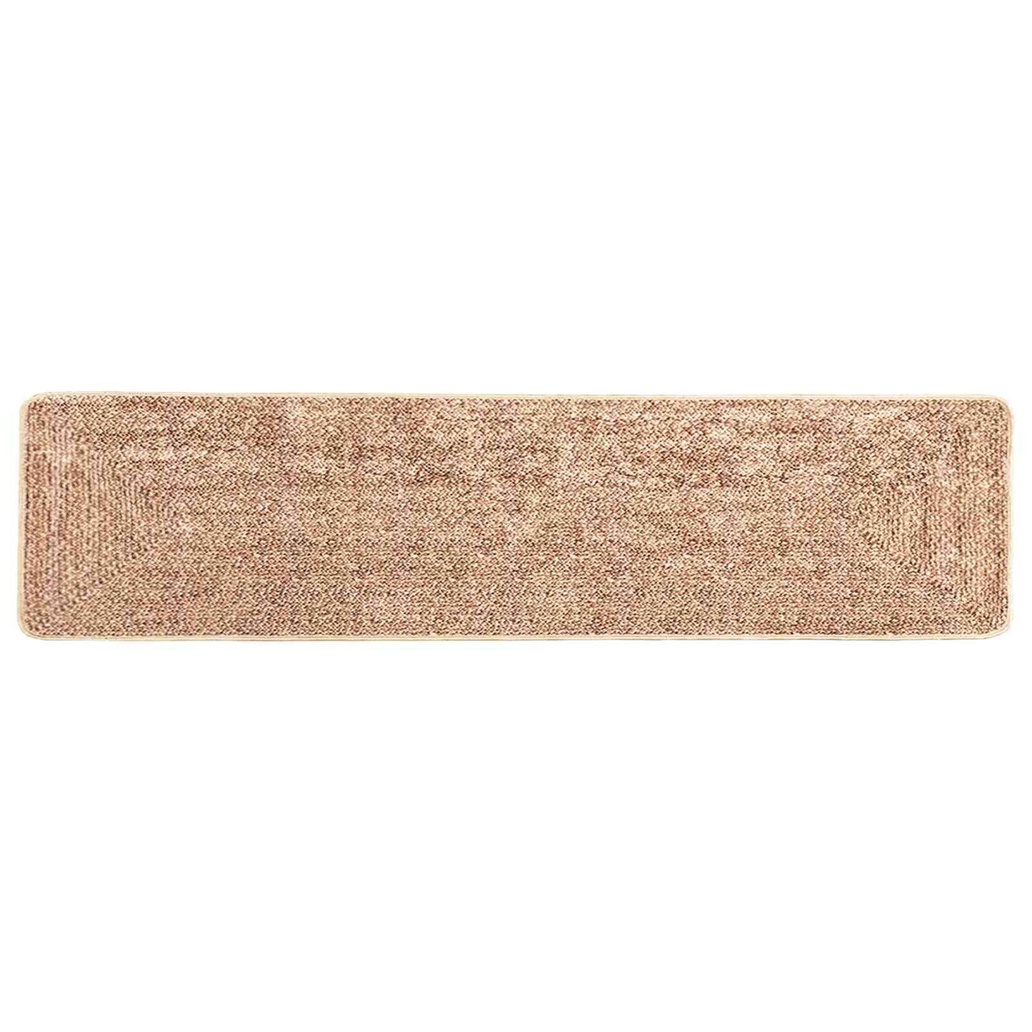 Tæppe Runner MARSA Gul 80 x 450 cm Polyester og PVC