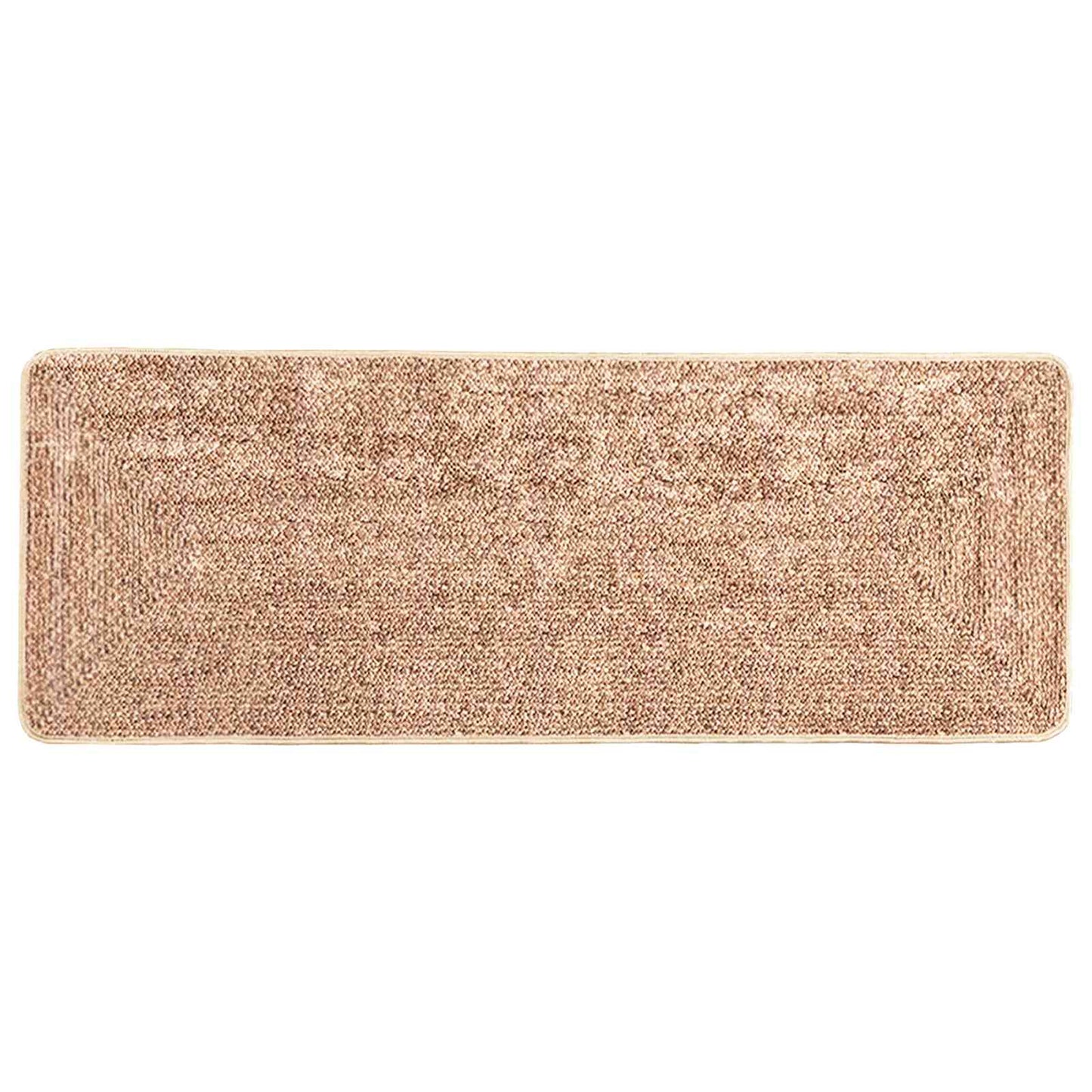 Tæppe Runner MARSA Gul 100 x 250 cm Polyester og PVC