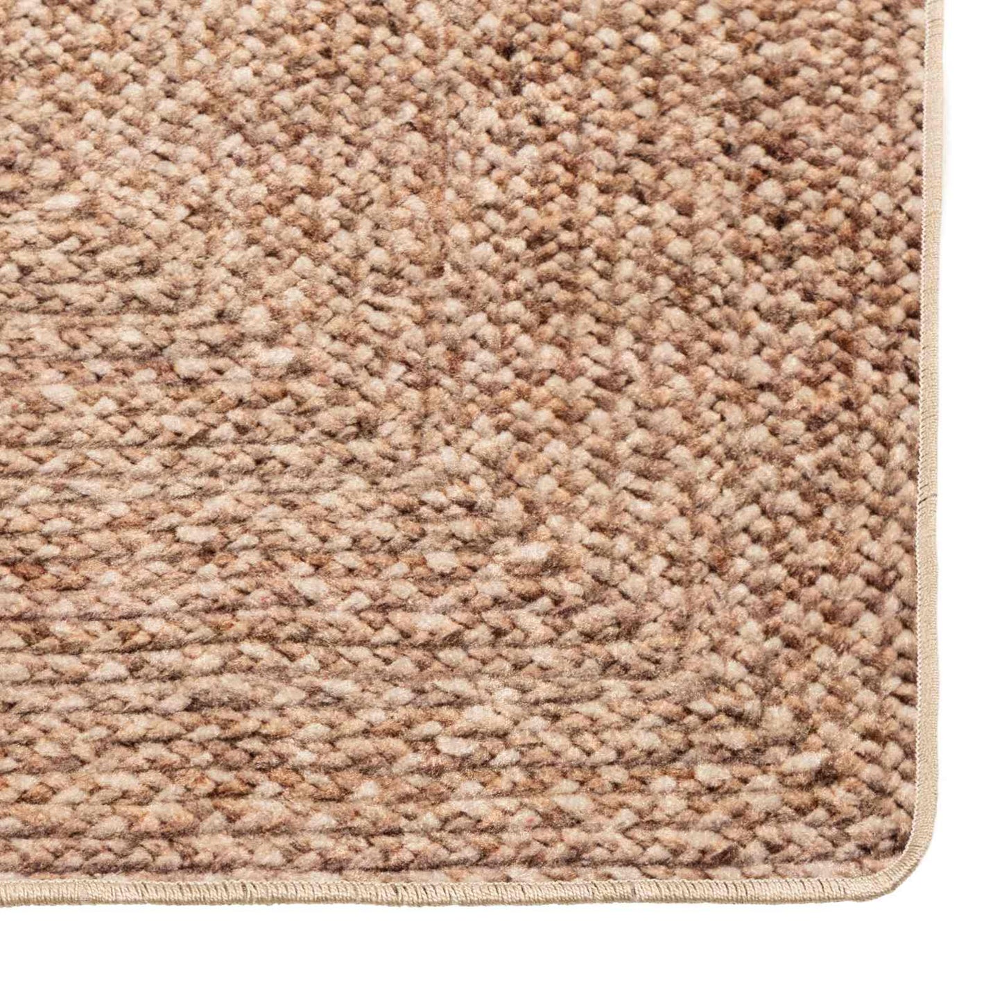 Tæppe Runner MARSA Gul 100 x 400 cm Polyester og PVC