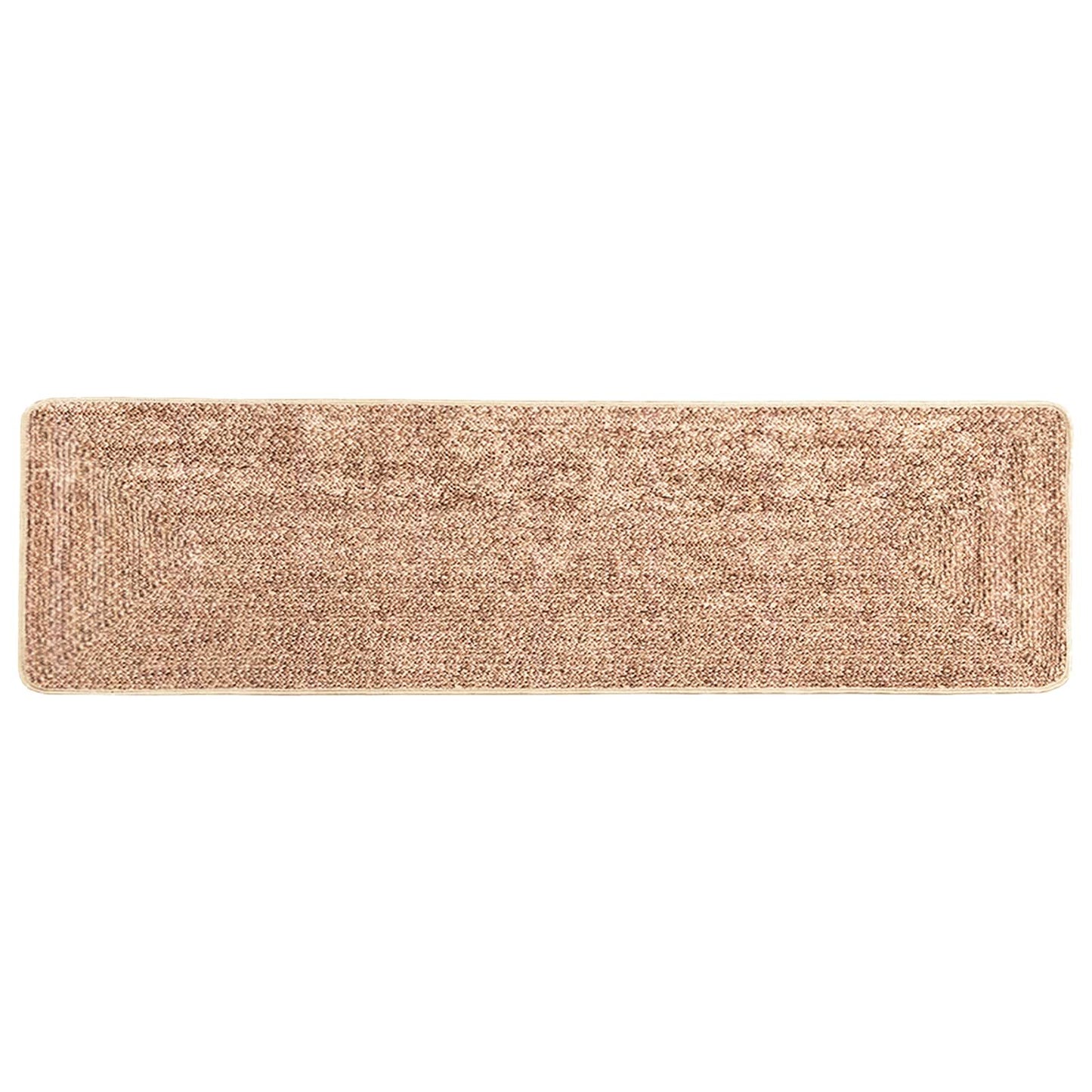 Tæppe Runner MARSA Gul 100 x 400 cm Polyester og PVC