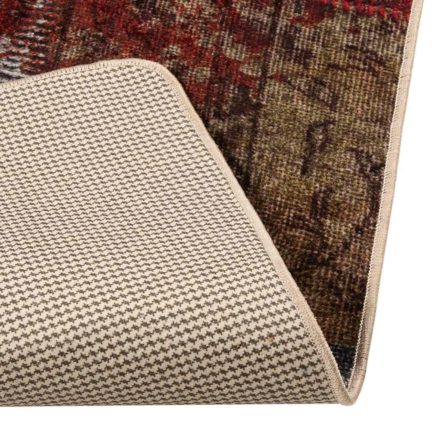 Tæppe Runner MARSA Flerfarvet 80 x 450 cm Polyester og PVC
