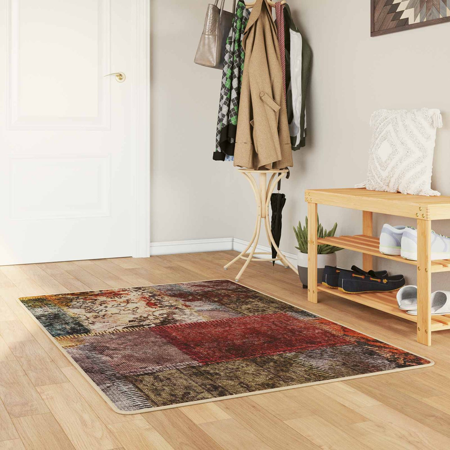 Tæppe Runner MARSA Flerfarvet 100 x 150 cm Polyester og PVC
