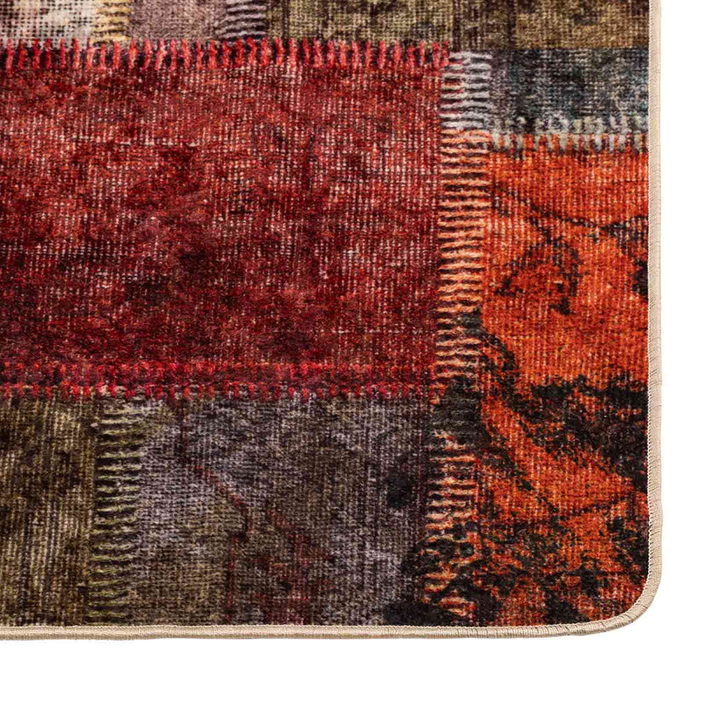 Tæppe Runner MARSA Flerfarvet 100 x 350 cm Polyester og PVC