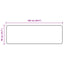 Tæppe Runner MARSA Flerfarvet 50 x 100 cm Polyester og PVC