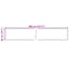 Tæppe Runner MARSA Flerfarvet 50 x 400 cm Polyester og PVC
