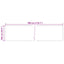 Tæppe Runner MARSA Flerfarvet 100 x 300 cm Polyester og PVC